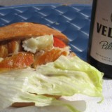 0508F 71 Heilbutt Broetchen